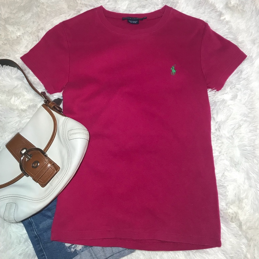 Pink Polo t shirt
